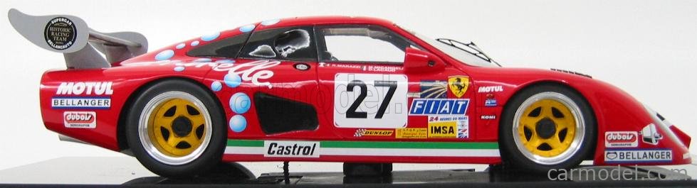 Remember 1:43 - 1 - Model Coupé - Ferrari 512BB GTX Bellancauto 24h Le Mans 1984 124993