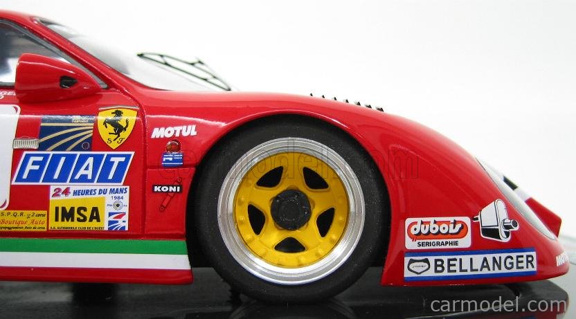 IXO 1.43 Ferrari 512BB #47 1981 LE MANS ( LCM078 ) - Eurospec