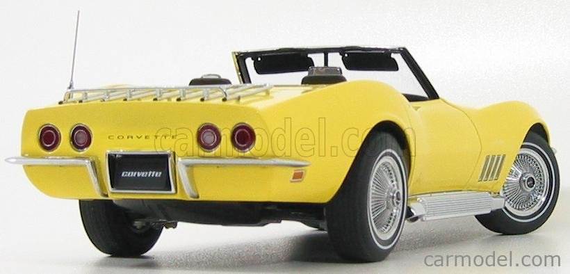 AUTOART 71161 Scale 1/18 | CHEVROLET CORVETTE SPIDER 1969 YELLOW