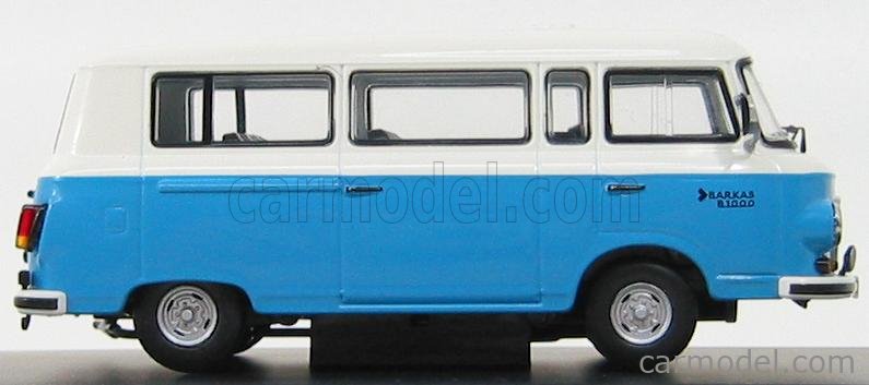 SCHUCO 03650 Scale 1/43 | BARKAS B1000 MINIBUS BLUE WHITE