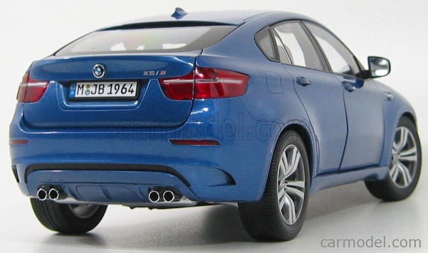 KYOSHO 80432157614 Scale 1/18 | BMW X6M (E71) 2010 BLUE MET