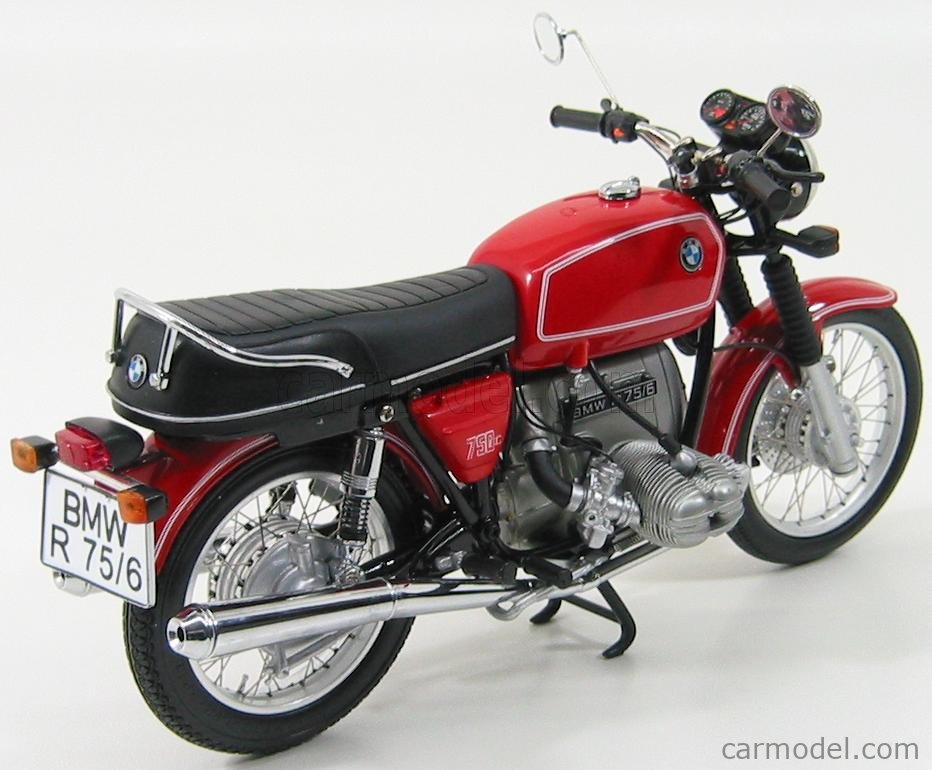 SCHUCO 80430393517 Scale 1 10 BMW R75 6 RED SCHUCO 80430393517 Scale 1 10 BMW R75 6 RED