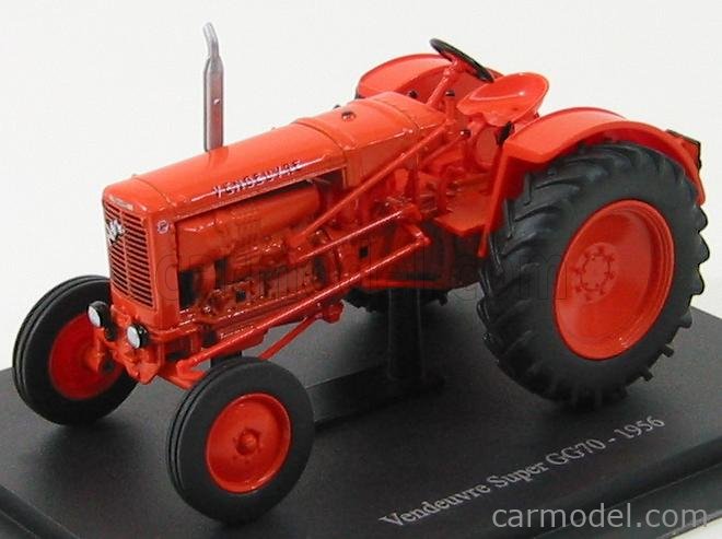 Modèle Réduit Tracteur Vendeuvre Super GG70 1956 - 1/43 Universal Hobbies - Neuf