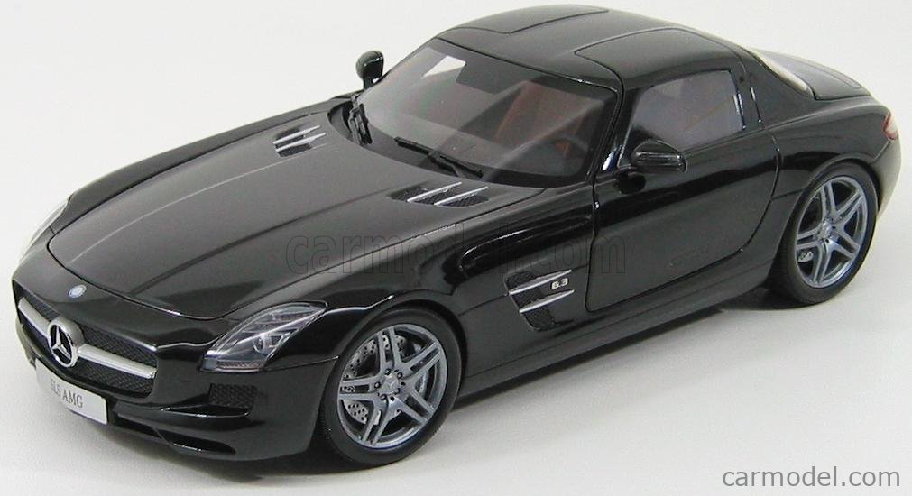 Minichamps B Masstab Mercedes Benz Sls Coupe Amg C Obsidian Black Met