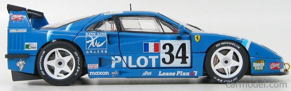 ミニカー Hot Wheels 1/18 Ferrari F40 100% Hot Wheels Ferrari F40 Red 1:18 Scale Diecast Model Car
