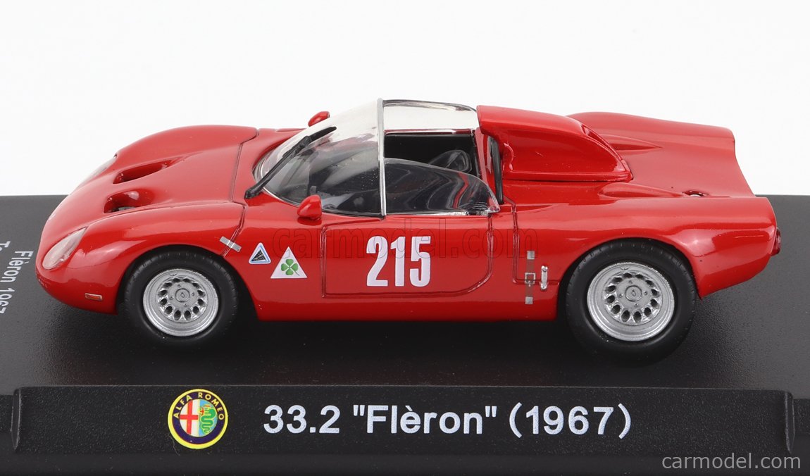 Miniature Alfa Romeo 33/2 1000km Nürburgring 1967 - Centauria 1/43 - Collection