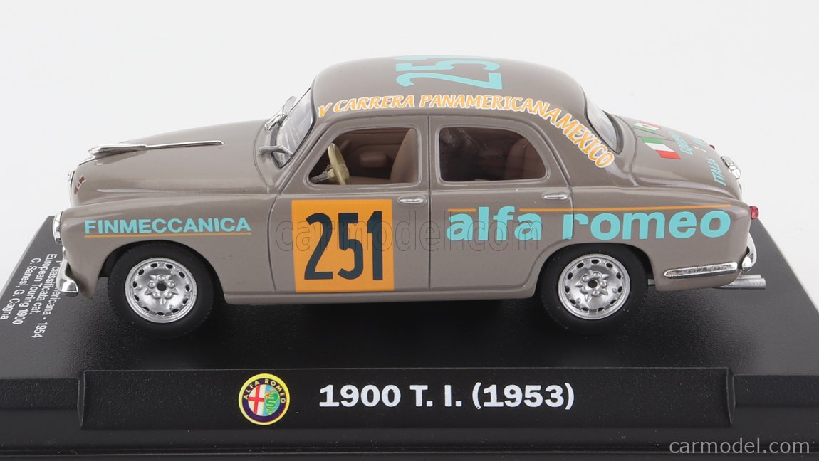 ALFA ROMÉO 1900 Carrera Panamericana Mexico 1954 1/43 Brumm Boite