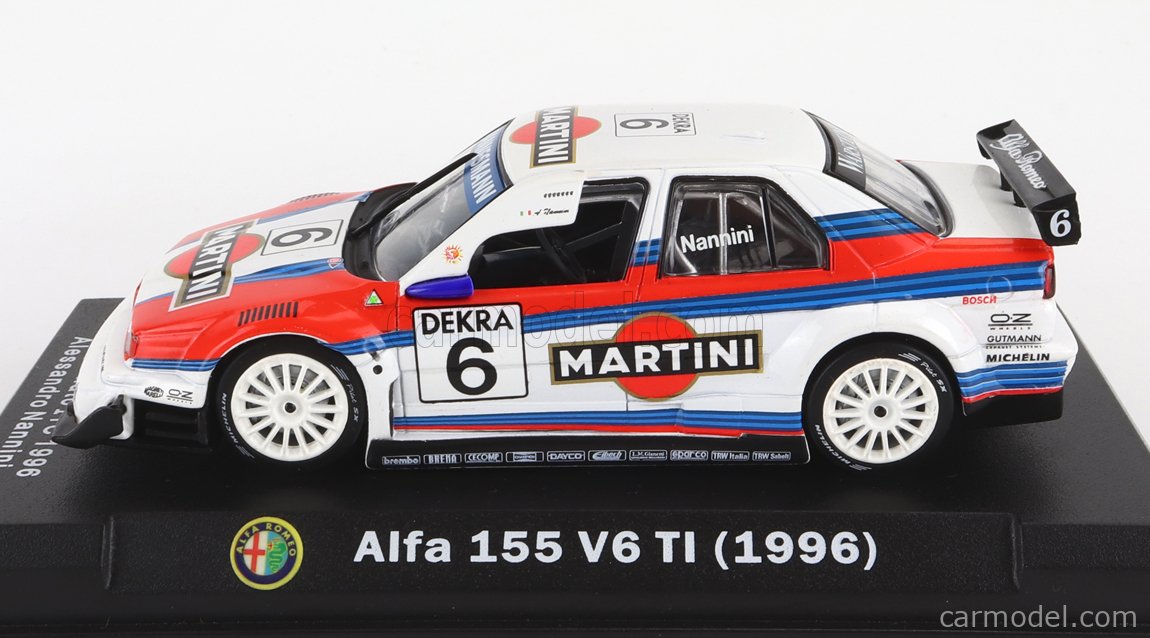 MINICHAMPS 1:43 ALFA Romeo 155 V6 Ti Dtm 1993 Nannini EUR 47,05