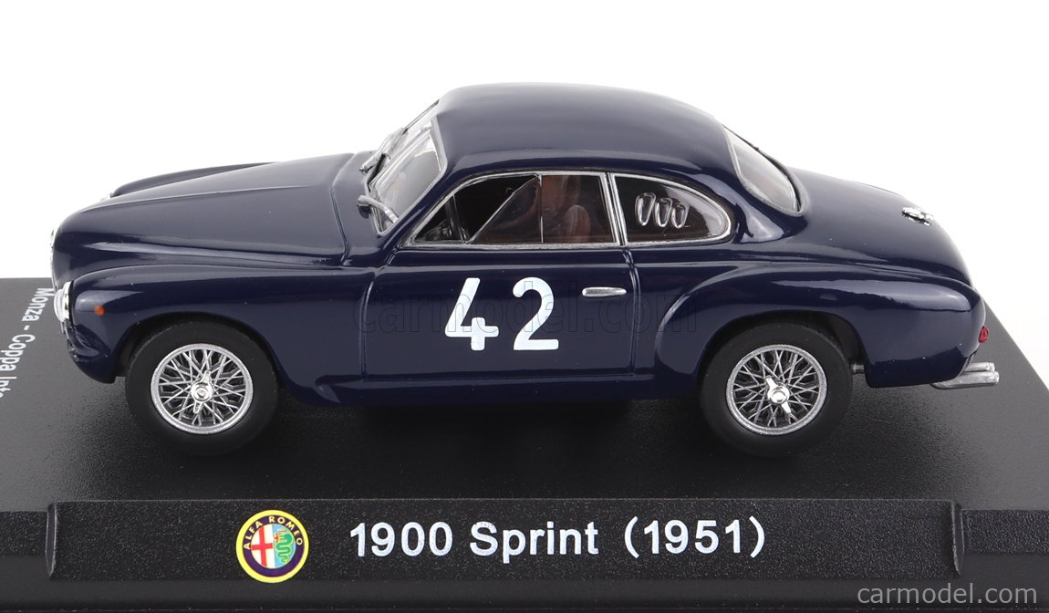 DINKY TOYS (éditions atlas) - Coupé Alfa Roméo 1900 super Sprint Ref