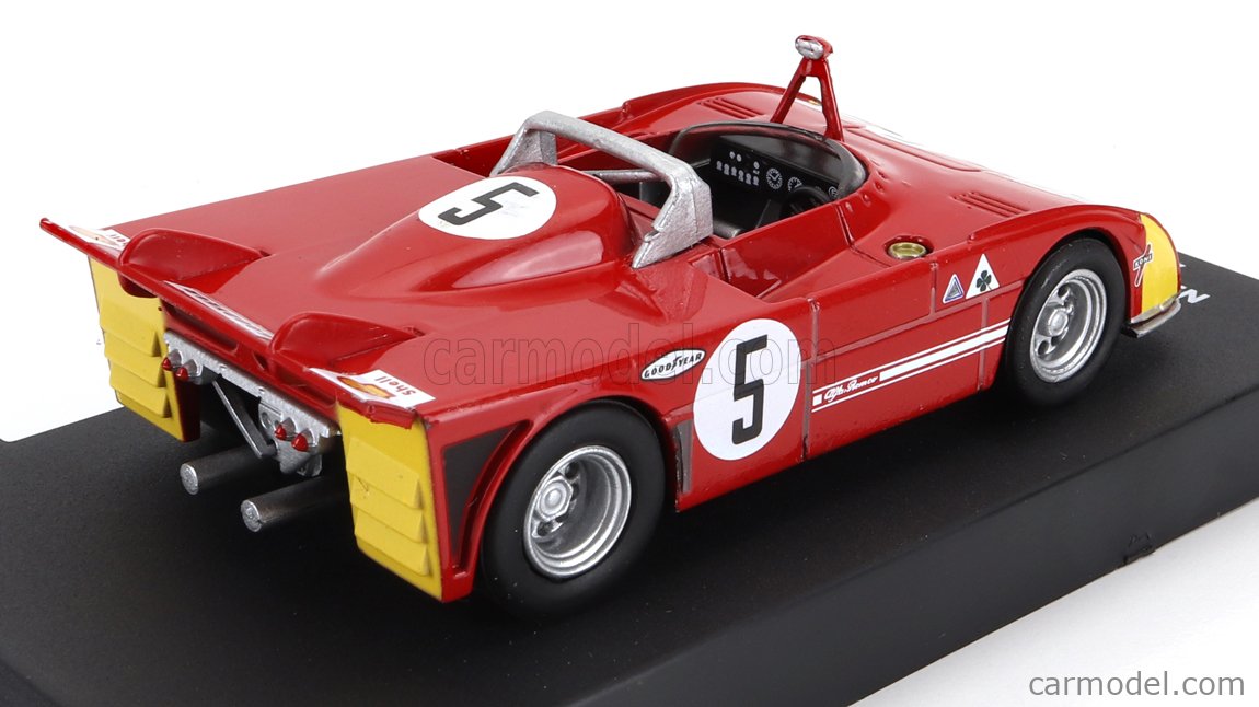 1/43 タルガフローリオ 優勝 TSM Alfa Romeo Tipo 33/3 #5 1971 Targa 