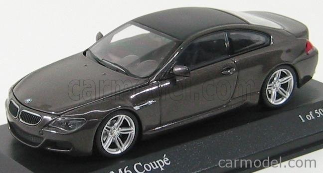 Modellino auto Minichamps 1/43 BMW Serie 6 coupè