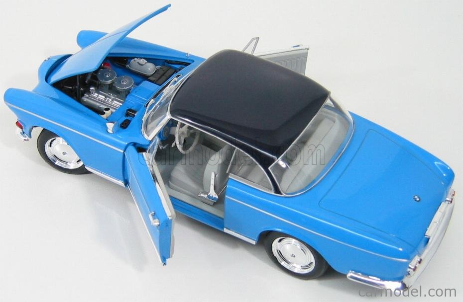 JADI JM98041 Scale 1/18 | BMW 503 COUPE 1956 BLUE BLACK