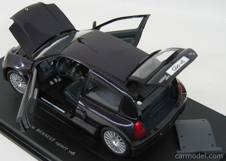 Miniature Universal Hobbies 1/43 – Renault Clio Cup N°58 Scheier – Occasion TB état