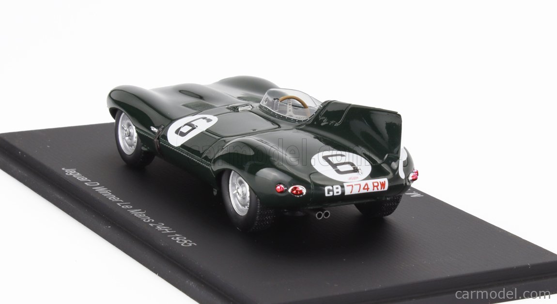 オートアート1/12 Jaguar D-TYPE 1955 JAGUAR: A exceptionally detailed 1:12 scale AUTOart Jaguar D