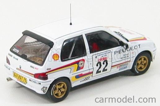 PEUGEOT 106 XSi n° 42 TOUR DE CORSE 1993 DECAL 1/43e