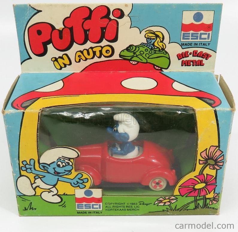 PUFFO CHEF (serie Pre School Smurfs Puffi - price red)