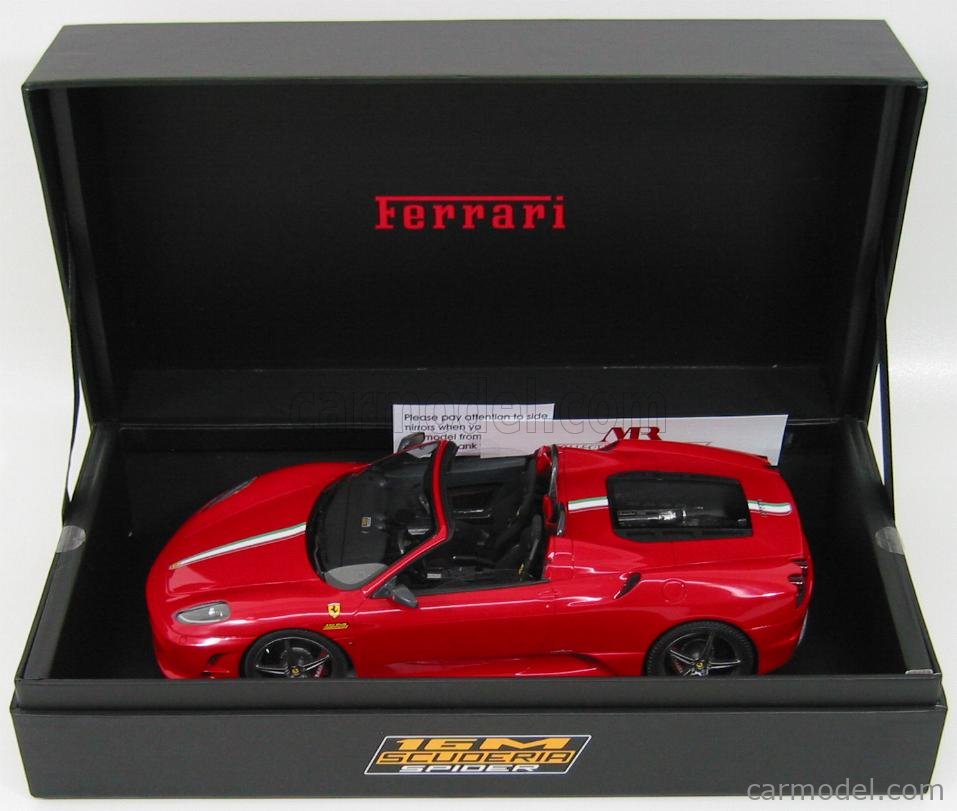 MR MODELS FE01A 2 Scale 1 18 FERRARI F430 SCUDERIA 16M SPIDER