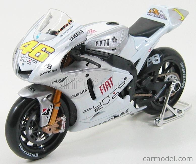 1:10 Maisto 46# Valentino Rossi Yamaha YZR-M1 MotoGP Model 