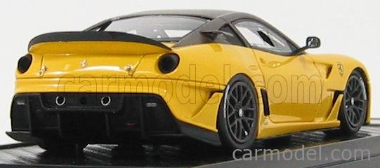 BBR-MODELS BBRC26A Scale 1/43 | FERRARI 599XX 2010 YELLOW GREY MET