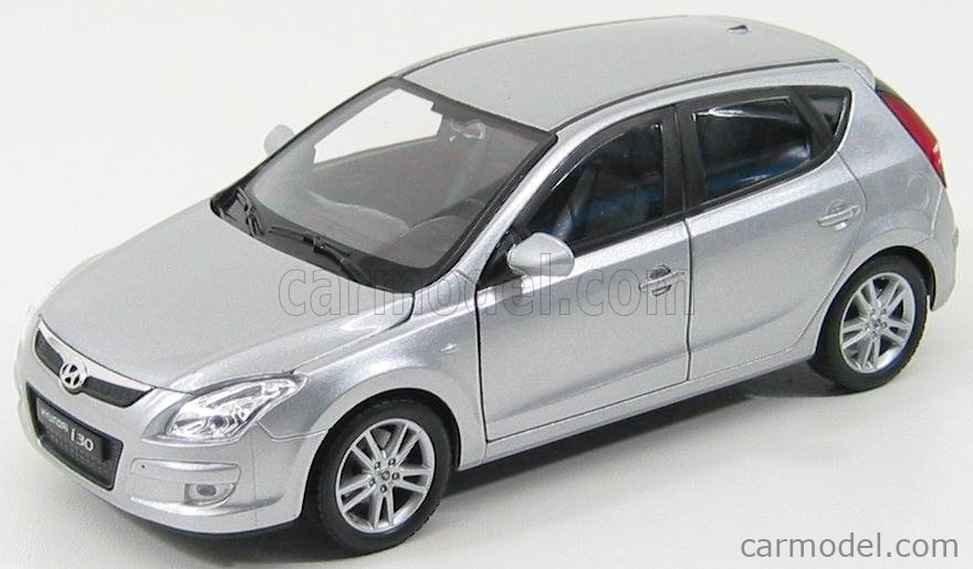 WELLY WE22513 Scale 1/24 | HYUNDAI i30 2007 SILVER