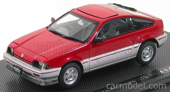 Ebbro Eb Scale 1 43 Honda Cr X 1 5i Ballade Sport Red Silver