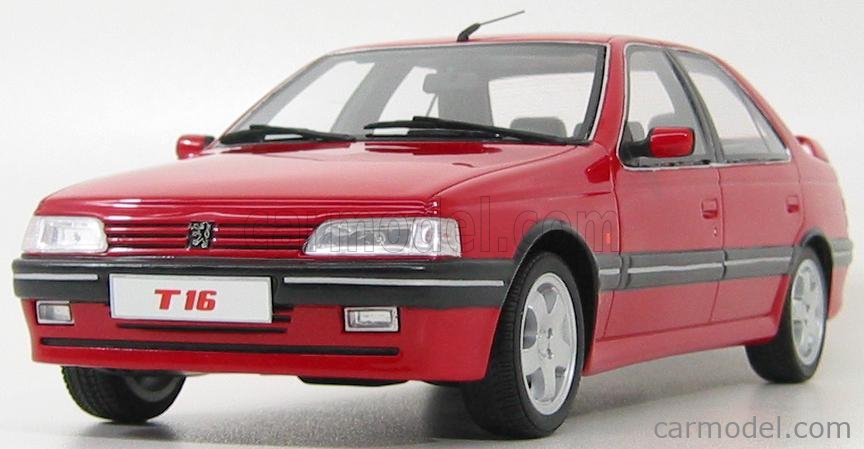 OTTO-MOBILE OT502 Scale 1/18 | PEUGEOT 405 T16 RED