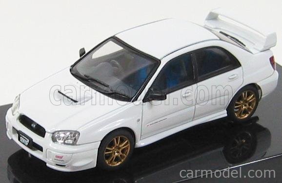 CARNEL 1/43 スバル WRX STI Type S White Carnel 1/43 Subaru