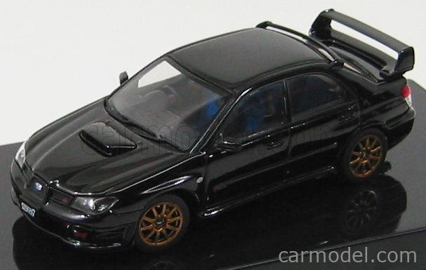 AUTOART 58683 Scale 1/43 | SUBARU IMPREZA WRX STI 2006 BLACK MET
