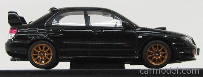 AUTOART 58683 Scale 1/43 | SUBARU IMPREZA WRX STI 2006 BLACK MET