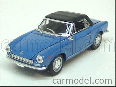 FIAT ABARTH 1000 Gt Spider Pininfarina 1964 Gris Au 1/43 Spark S1302