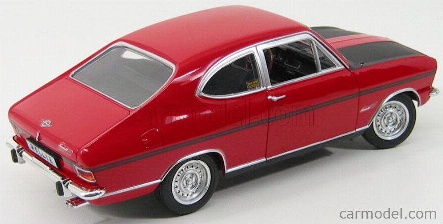 1/18 オペル Opel Kadett B Sport 1973 赤 ミニカー Opel Kadett B Sport 1973 Red/Black 1:18 – Norev
