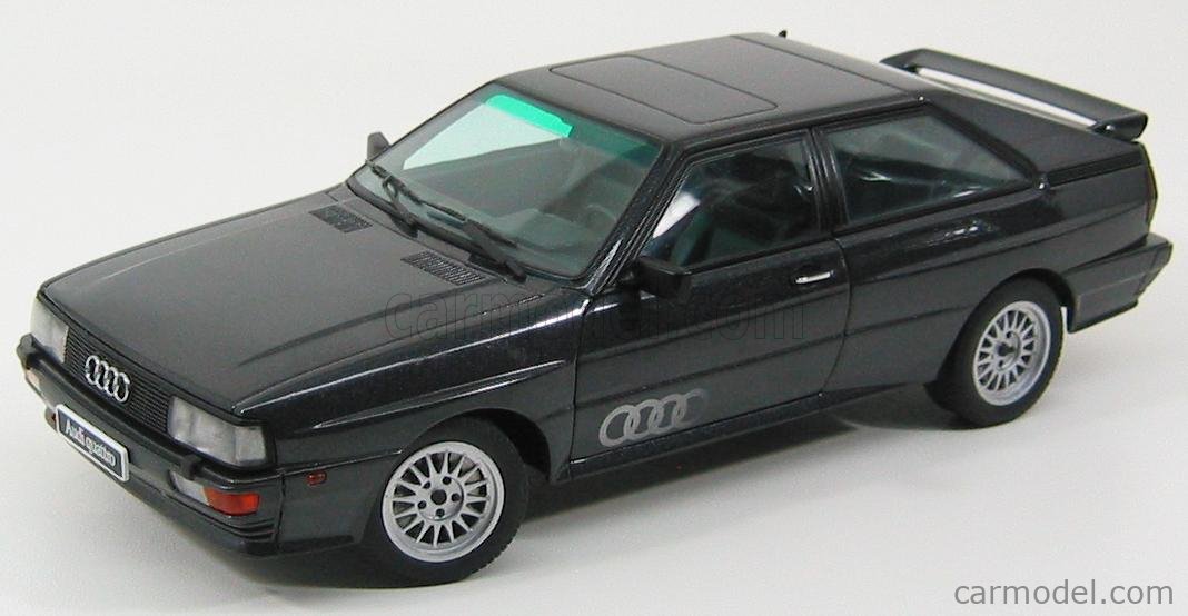 AUTOART 70301 Scale 1/18 | AUDI QUATTRO LWB 1988 BLACK MET