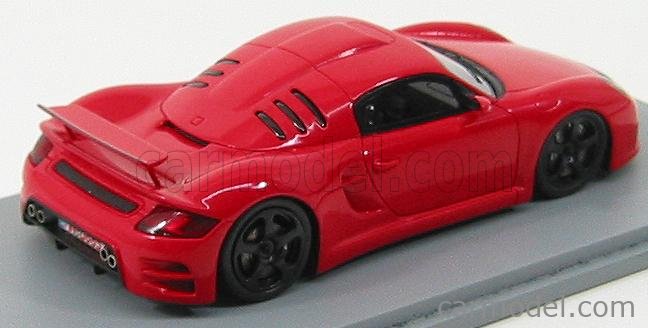 SPARK-MODEL S0744 Scale 1/43 | PORSCHE RUF CTR3 2009 RED
