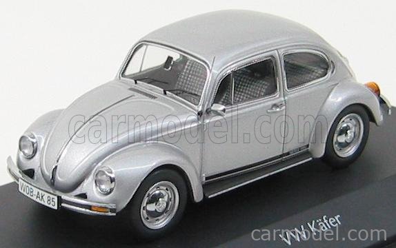 SCHUCO 03861 Scale 1/43 | VOLKSWAGEN KAFER SILVER BUG SILVER