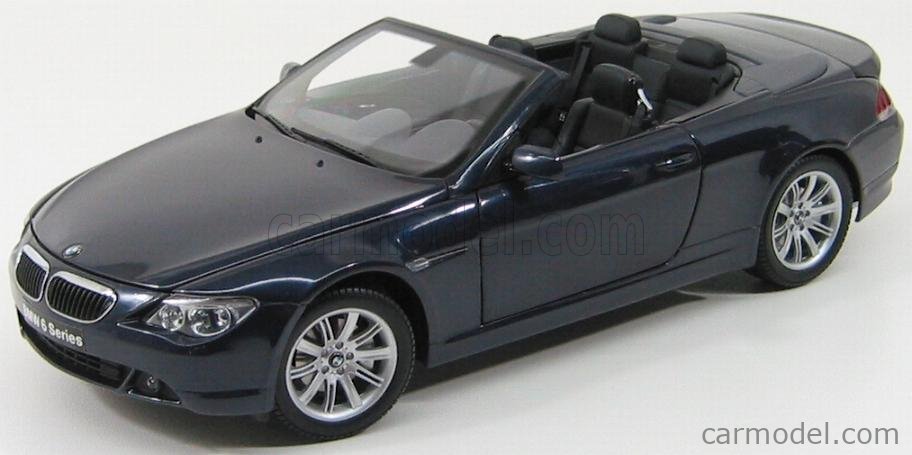 京商 1/18 BMW 645Ci Cabriolet ブラック / ミニカー