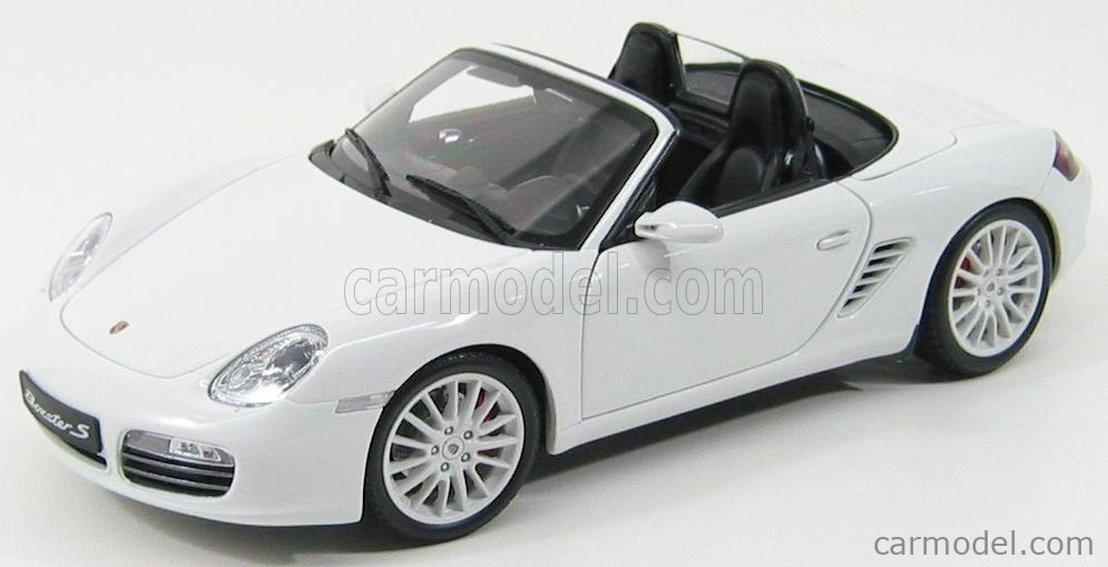 KYOSHO 08382W Scale 1/18 | PORSCHE BOXSTER S RS60 SPIDER 2009 WHITE