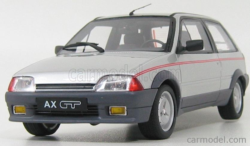 OTTO-MOBILE OT505 Scale 1/18 | CITROEN AX GT SILVER