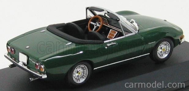 FIAT DINO SPIDER 1972 RED MINICHAMPS 1/43 NEUF EN BOITE 4012138054783