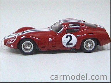 EXEM EXRLM014 Escala 1/43 | OSCA MASERATI MT4 LE MANS 1954 N 63 FARNAUD MACCHIERALDO RED