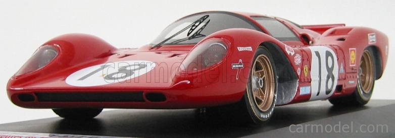 MG-MODEL MGV12S-02 Scale 1/18 | FERRARI 312P N 18 SEFAC 24h