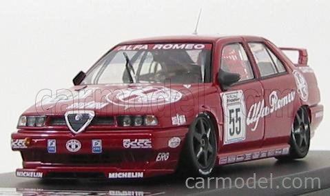 Miniature HPI Racing 1/43 – Alfa Romeo 155 V6 TI Rouge, Diecast N°8080
