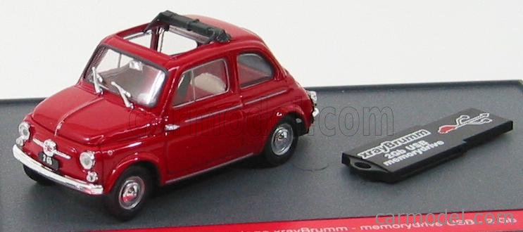 Miniature BRUMM PROM Fiat 500L 1968, édition "Tout Le Monde Au Mer", Neuve