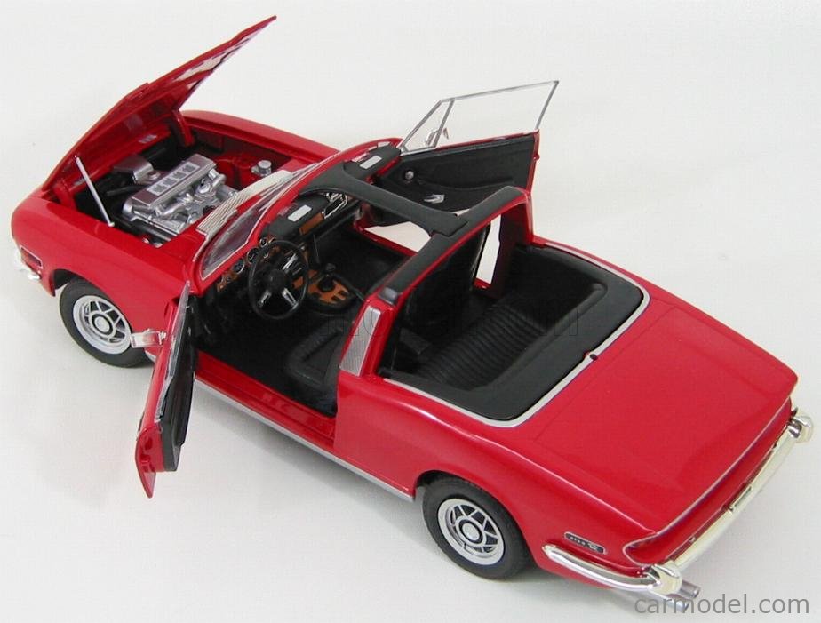 JADI JM98112 Масштаб 1/18 | TRIUMPH STAG CABRIOLET 1978 RED