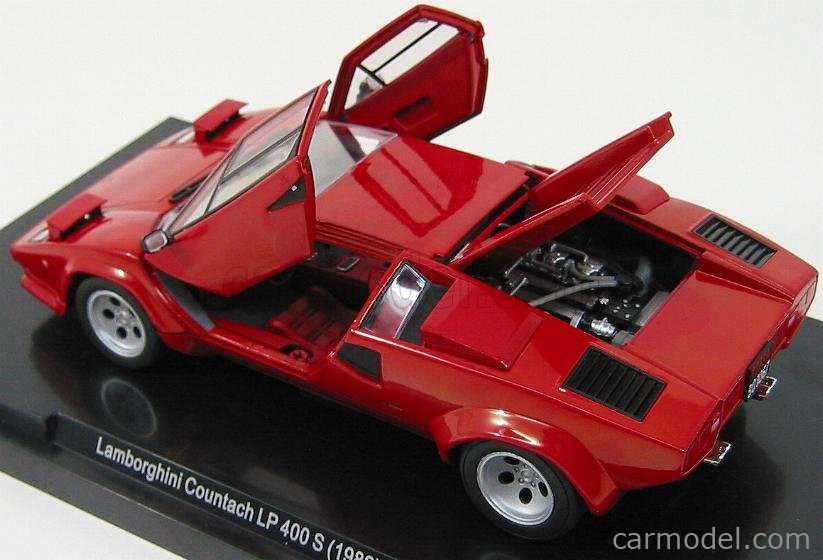 EDICOLA 4RUOTE045 Scale 1/24 | LAMBORGHINI COUNTACH LP400S 1982 RED