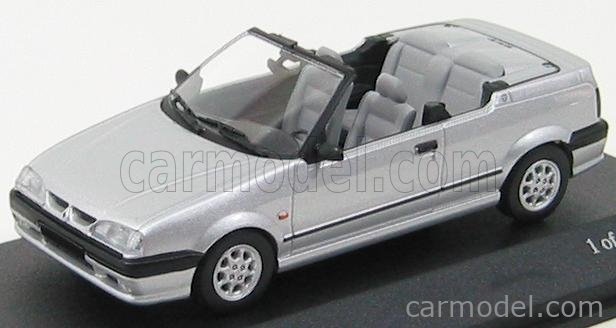 MINICHAMPS 400113730 Scale 1/43 | RENAULT 19 CABRIOLET 1992 SILVER