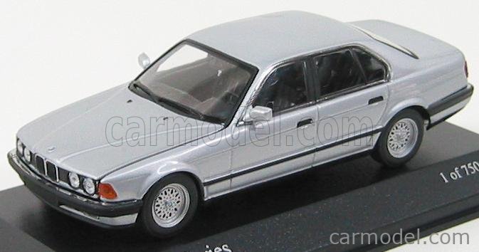 【60％OFF】 MINICHAMPS 431024302 SILVER 1986 E32 7-SERIES BMW | 1/43 Scale Minicar