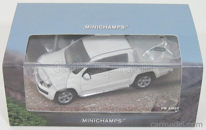 Minichamps 1:43 Volkswagen VW Amarok 2009 blue metallic