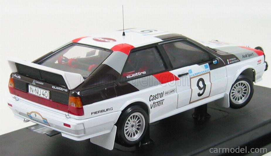 AUDI - QUATTRO N 9 WINNER RALLY ACROPOLIS 1982 M.MOUTON - F.PONS