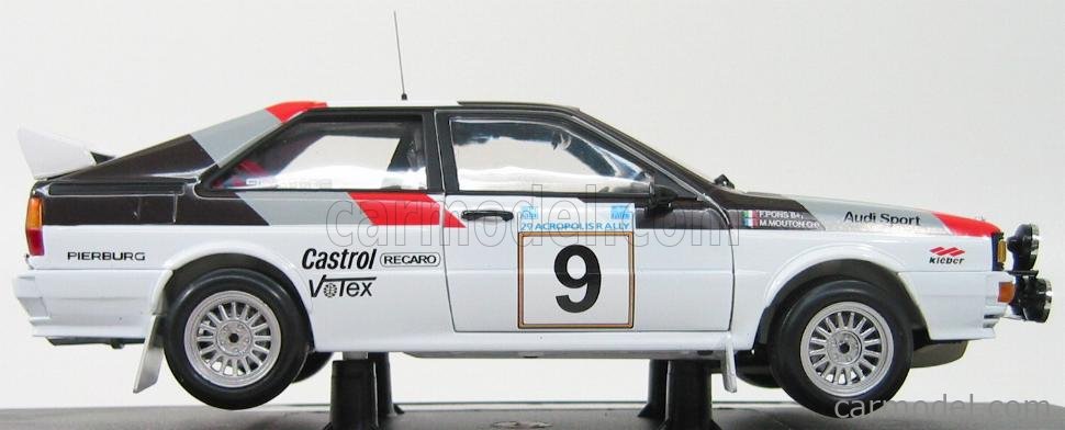 AUDI - QUATTRO N 9 WINNER RALLY ACROPOLIS 1982 M.MOUTON - F.PONS