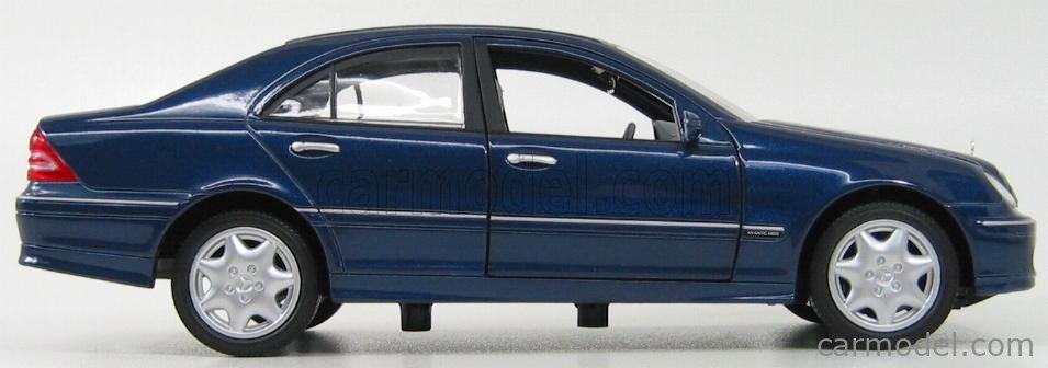 ANSON 30390 Scale 1/18 | MERCEDES BENZ C-CLASS BERLINE 2000 BLUE MET